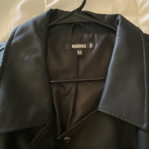 Oversized moto jacket - Picture 2 of 7